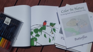 Color In Nature Bird Coloring Book